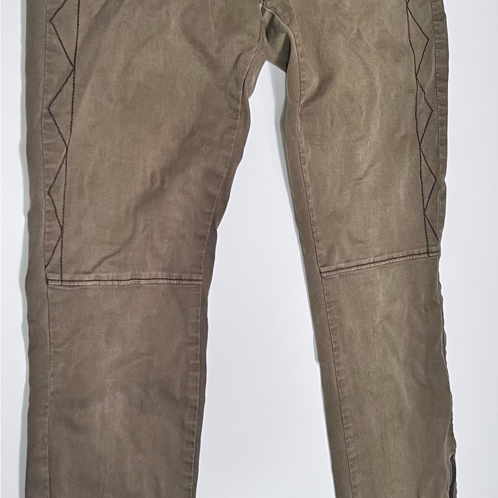 Anthropologie Pilcro and The Letter Press Cotton Skinny Capri-Style No. 0